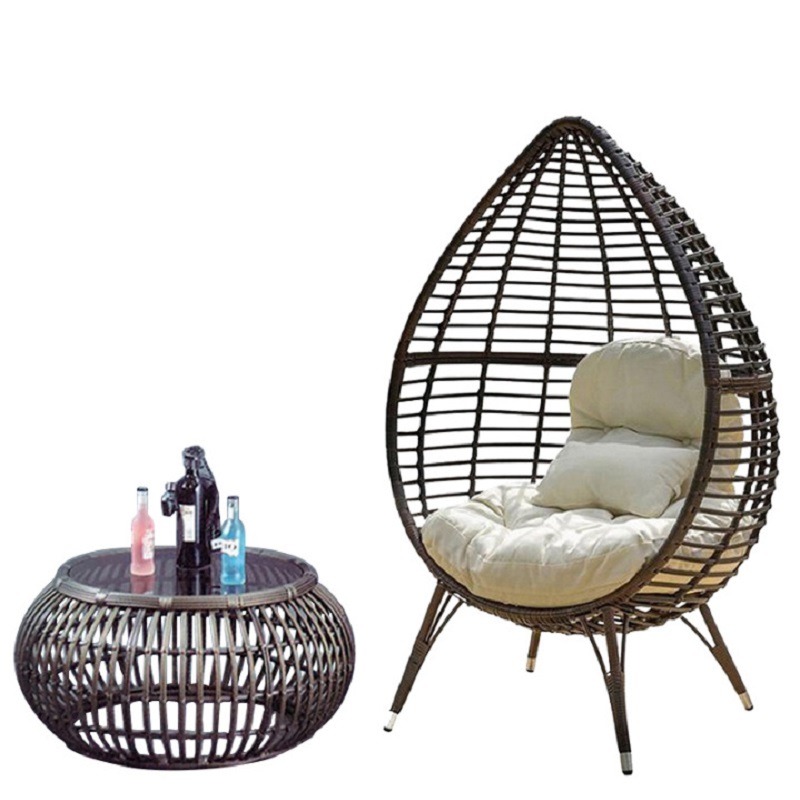 Outdoor Egg Chair with Legs