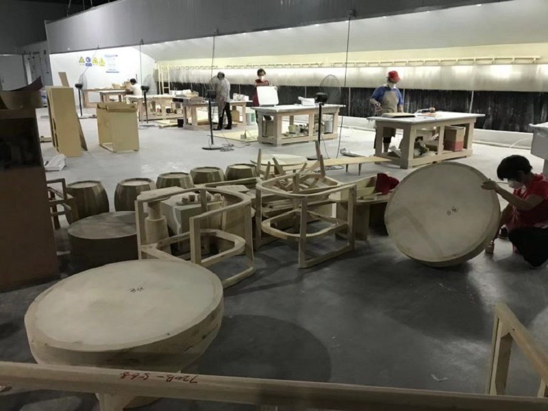 Resort furniture manufacturing for Malaysia client